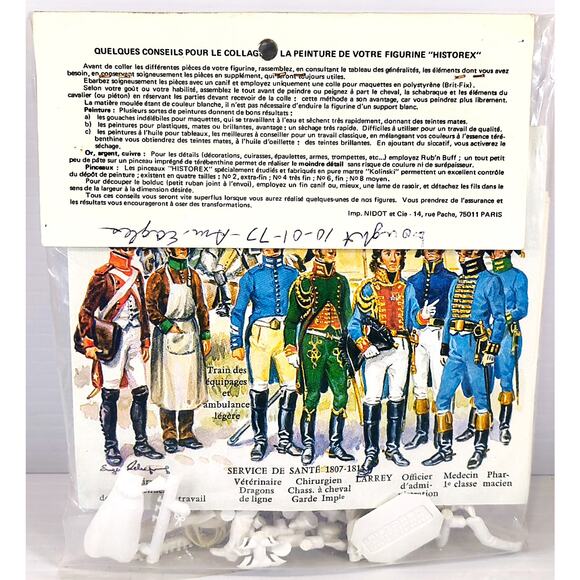 Historex MEDICAL SERVICE CORPS MEDICAL ORDERLY Working Dress Pochette Conversion - Picture 3 of 3